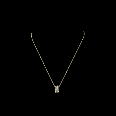1.25 CT Round Lab Grown Diamond Pendant in 14K Yellow Gold